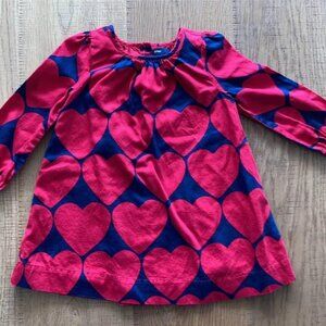 Hearts Dress Baby Girl Gap 18 - 24 months
